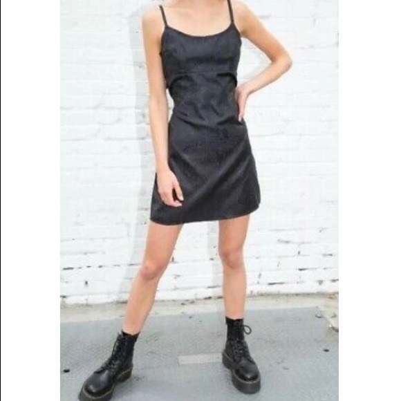 brandy melville satin dress